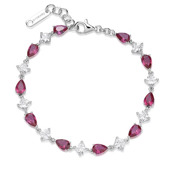 Bracciale Brosway Donna FANCY PASSION RUBY in Argento Cubic Zirconia FPR113 - FPR113